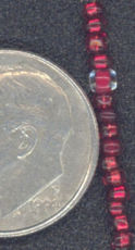 #BEADS0071 - Amazing Lot of over 2,000 Shiny Ruby Micro Beads from the Turn of the Century