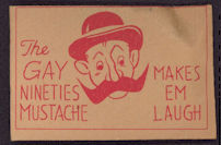 #TY568 - Gay Nineties Mustache Toy