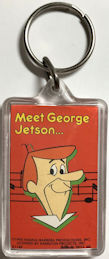 #CH501 - Rare Licensed George Jetson Keychain -...