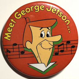 #CH573 - Licensed George Jetson Pinback