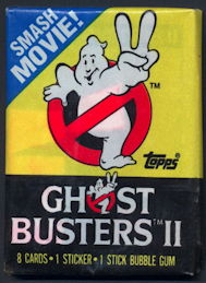 #Cards253 - Wax Pack of Ghostbusters 2 Trading Cards