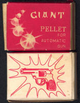 #TY548 - Full Illustrated Box of Giant Brand Gun Pellets