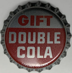 #BC244 - Group of 10 Plastic Lined Gift Double Cola Bottle Caps