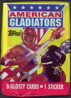 #Cards079 - Pack of American Gladiators Trading Cards