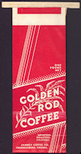 #CS330 - Group of 12 Unused Golden Rod Coffee Bags
