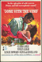 #CH304 - 1967  Gone with The Wind Re-Release Flyer