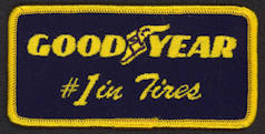 #BDTransport095 - Goodyear #1 in Tires Cloth Racing Patch