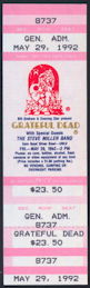 ##MUSICBPT0033 - Grateful Dead/Steve Miller Ticket for the UNLV Silver Bowl Concert on May 29, 1992 - As low as $4 each