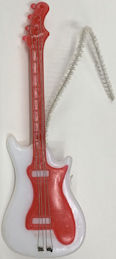 #TY301 - Hard Plastic Toy Guitar Decoration with Metal Strings