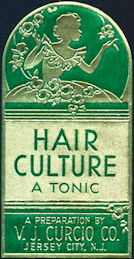 #ZBOT206 - Deco Design Hair Culture Tonic Label