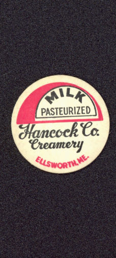 #DC118 - Hancock Co. Creamery Creamer Bottle Cap