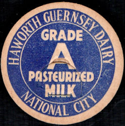#DC256 - Haworth Guernsey Dairy Milk Bottle Cap...