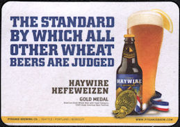 #TMSpirits106 - Pyramid Haywire Hefeweizen Beer Coaster