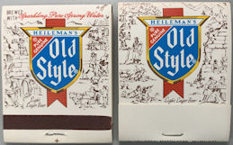 #TM120 - Full Unused Pack Heileman's Old Style Matches