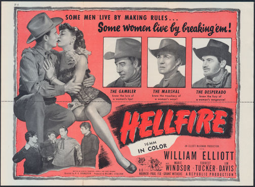 #CH326-27 - 1949 Hellfire Movie Pre-Screening Reservation Form - As low as 7.50 each