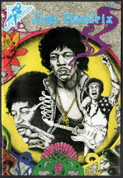 ##MUSICBQ0253 - August 1990 Jimi Hendrix Rock Fantasy Comic