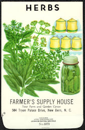 #CE166 - Herbs Seed Pack from Farmer's Supply House
