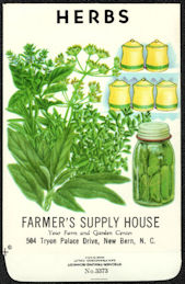 #CE166 - Herbs Seed Pack from Farmer's Supp...