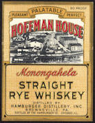 #ZLW128 - Rare Hoffman House Whiskey Label