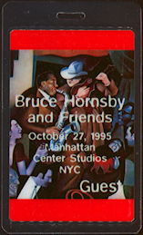 ##MUSICBP0470 - Bruce Hornsby Laminated OTTO Guest Backstage Pass from the "Manhattan Center" Show