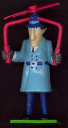 #CH333 - Uncommon 1992 Inspector Gadget Figure - As low as $1.00 each
