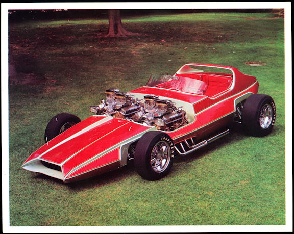 #MSPRINT302 - 1969 The Invader Show Car Print - Bob Reisner