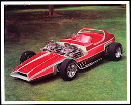 #MSPRINT302 - 1969 The Invader Show Car Print -...