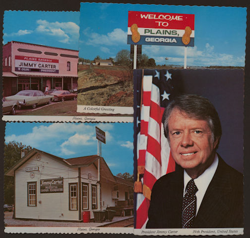 #PL312 - 10 Different Jimmy Carter Postcards