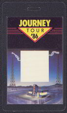 #MUSIC359  - 1986 Journey Laminated Backstage f...