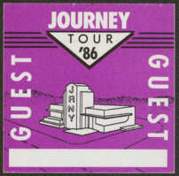 #MUSIC761 - Journey OTTO Cloth Backstage Pass f...