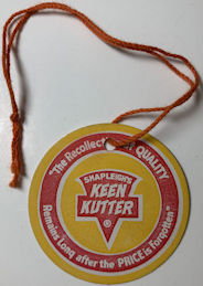 #UPaper182 - Keen Kutter String Tag