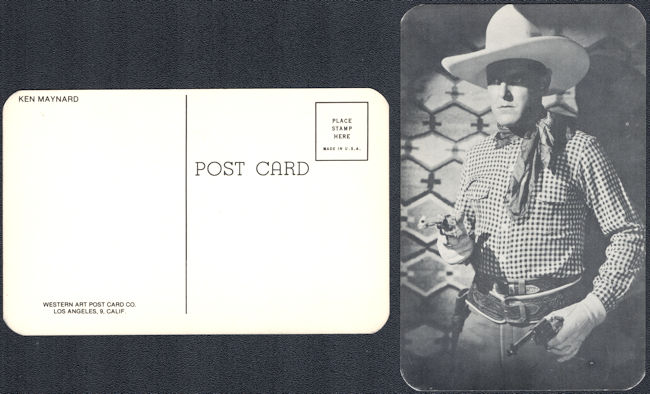 #CH230 - Group of 12 Ken Maynard Western Postcards