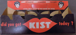 #SOZ094 - Large 12 Bottle Kist Soda Bottle Carton - Did you get yourself Kist today?