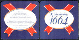 #SP093 - Group of 5 Kronenbourg 1664 Beer Coasters
