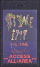 #MUSIC227  - Laminated Prince 1982 "1999" Tour Backstage Pass