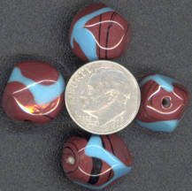 #BEADS0151 - Irregular Shape Handmade (Lampwork...