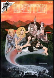 ##MUSICBQ0278 - February 1990 Led Zeppelin Rock Fantasy Comic #3 - Second Printing