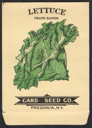 #CE195 - Very Early Grand Rapids Lettuce Seed Packet - Card Seed Co.