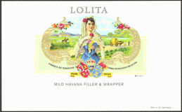 #ZLSC071 - Lolita Inner Cigar Box Label