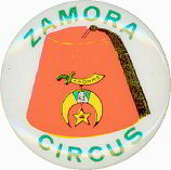 #TY776 - Zamora Circus Pinback