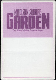 ##MUSICBP1495 - Madison Square Garden Venue OTTO Cloth Backstage Pass