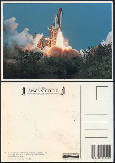 #MISCELLANEOUS287 - Postcard from the 1981 Maiden Voyage of Spacelab