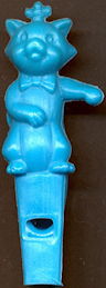 #CH425 - Blow Mold Marie the Cat Whistle
