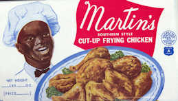 #NE032 - Large Martin's Southern Style Frying Chicken Box Wrapper