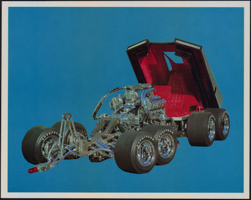 #MS268 - 1960s Martian Spider Car Print - Jay Ohrberg