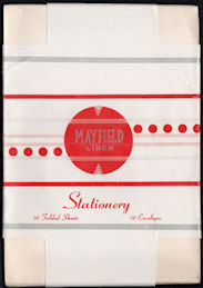 #CS624 - Old Package of Mayfield Linen Stationery