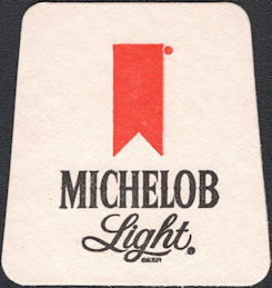 #TMSpirits083 - Group of 12 Trapezoidal Shaped Michelob Beer Coasters