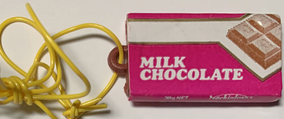 #TY851 - Mackintosh's Milk Chocolate Toy Necklace