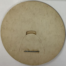 #DC216 - Group of 10 Blank Milk Bottle Caps