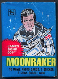 #Cards256 - 1979 James Bond 007 Moonraker Wax P...